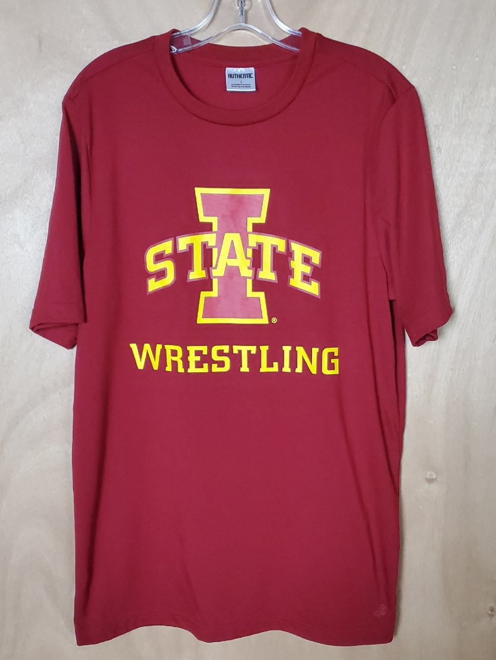 Iowa State Wrestling Red Graphic Tee